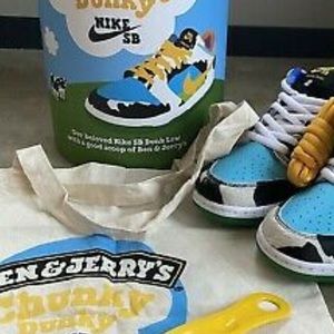 Nike dunks Ben and Jerry shoes